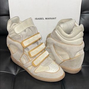 ISABEL MARANT bekett velvet over basket suede 41 Billie Eilish